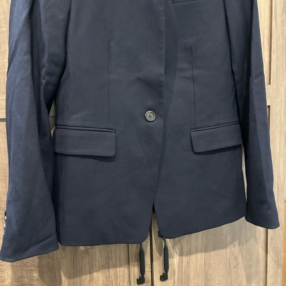 J Crew Regent Wool Blazer size 4 Navy Blue - Picture 7 of 11